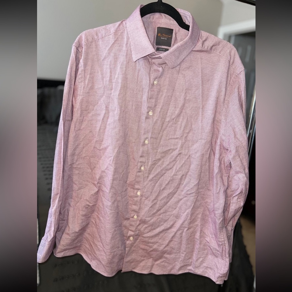 Ben Sherman Button Up Shirt Size 17.5